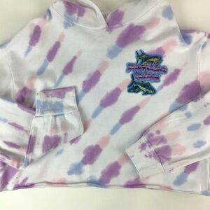 NWT Psycho Tuna Tie Dye Jellyfish Crop Hoodie | Small